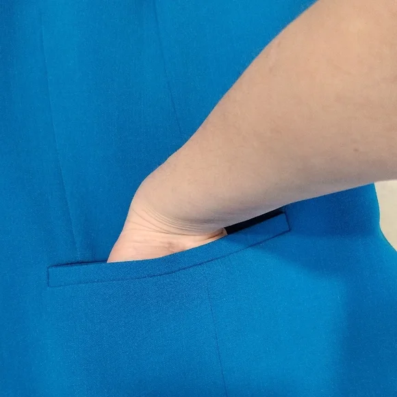 Vintage Plus Size Jones Studio Vibrant Blue Blazer - Picture 7 of 9